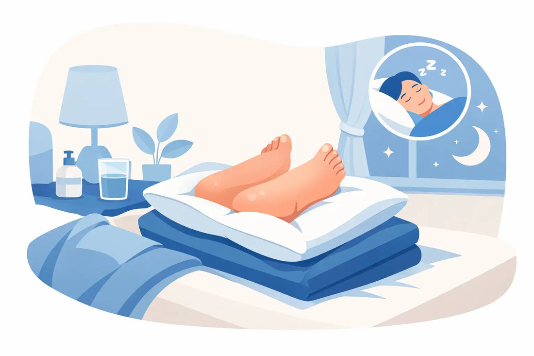 How to Elevate Swollen Feet for Better Rest