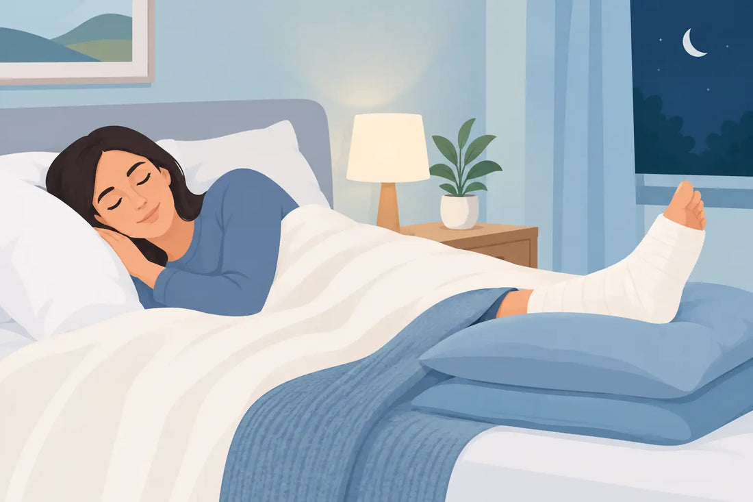 How to Sleep After Foot Surgery With Less Pain