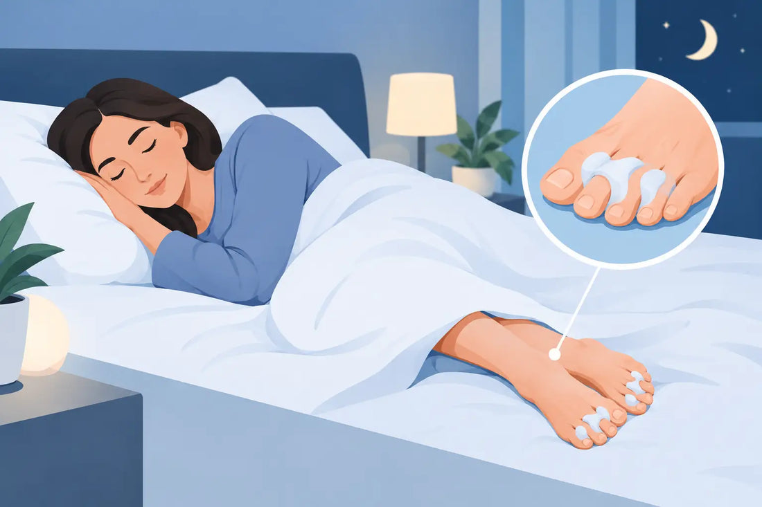 How to Prevent Toe Rubbing Overnight in Bed